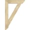 Ekena Millwork Traditional Slat Rough Sawn Bracket, Douglas Fir, 4"W x 24"D x 36"H BKT04X24X36TRA06RDF - alternate 4